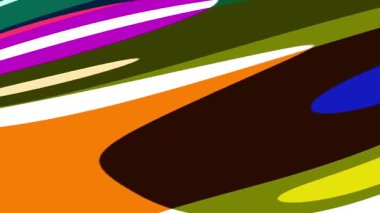 Akan parlak sıvı boya. renkli psikedelik video hareketi