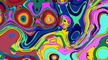 Pürüzsüz, sıvı gibi yüzeyi olan büyüleyici bir sanat eseri..