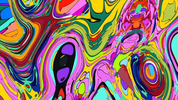 parlak renklere sahip, pürüzsüz duvar kağıdı, lav lambası sıvısı