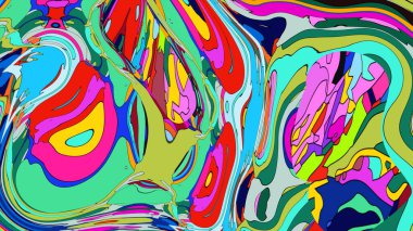 Akan, hipnotik desenli güzel bir çizim..