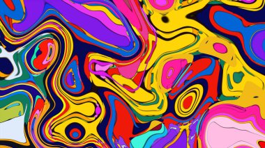 abstract background. Lava Lamp liquid flowing 
