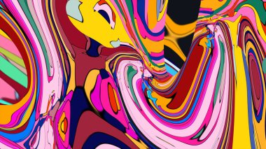 abstract background. Lava Lamp liquid flowing 