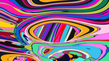 Artistic liquid abstract illustration, a modern and eye-catching visual.