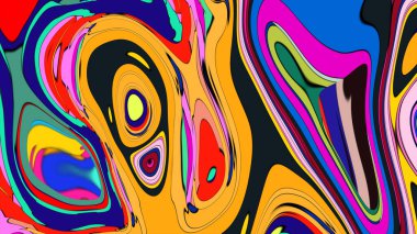 Eşsiz bir ürün başlatma sayfası için büyüleyici, renkli bir arkaplan.