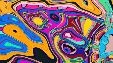 Kişisel portföy sitesi için sıvı desenli yaratıcı bir arka plan..