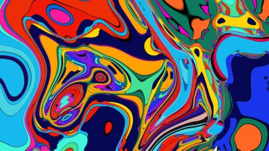 Kişisel portföy sitesi için sıvı desenli yaratıcı bir arka plan..