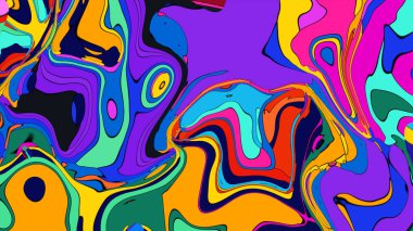 Hipnotize edici, girdap deseni, eşsiz bir tişört tasarımı için ideal..