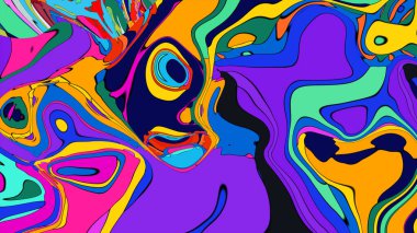 Modern iç tasarım ilham kaynağı için renkli, mermer bir doku..