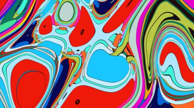 Reklam ve pazarlama materyalleri için cesur, sanatsal bir geçmiş.