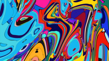 Reklam ve pazarlama materyalleri için cesur, sanatsal bir geçmiş.