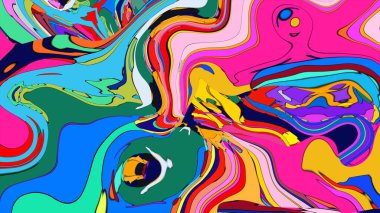 Moda ve yaşam tarzı blogları için modern, soyut bir özgeçmiş.