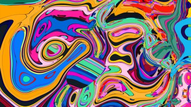 Video tanıtımları ve outrolar için rüya gibi bir tasarımı olan yaratıcı bir arkaplan.