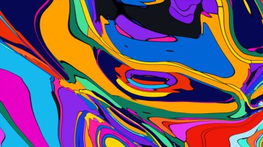 Sanatsal ve renkli bir arkaplan, afişler ve olay ilanları için mükemmel..