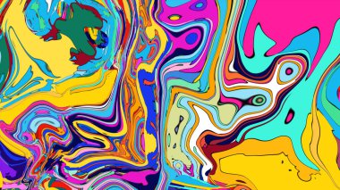 Sanatsal ve renkli bir arkaplan, afişler ve olay ilanları için mükemmel..