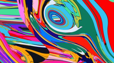 Sanatsal ve renkli bir arkaplan, afişler ve olay ilanları için mükemmel..