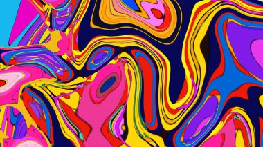 Göz alıcı sunumlar ve slayt gösterileri için dinamik, dönen bir şablon.