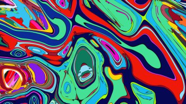 Canlı, akışkan soyut bir arkaplan, sosyal medya grafikleri için harika..