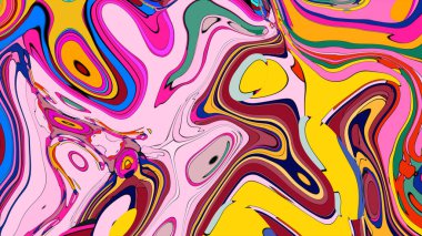 Canlı, akışkan soyut bir arkaplan, sosyal medya grafikleri için harika..