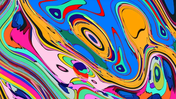 Artistic liquid abstract illustration, a modern and eye-catching visual.