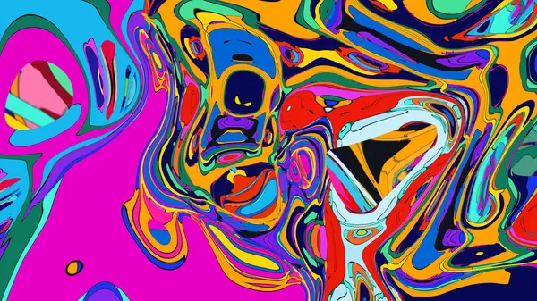 Kişisel portföy sitesi için sıvı desenli yaratıcı bir arka plan..