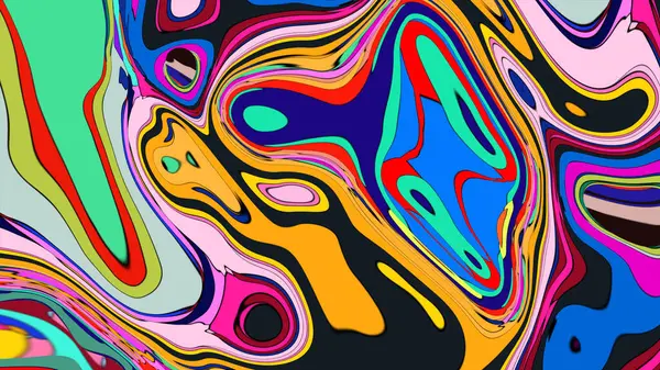 Yaratıcı baskı materyalleri ve broşürler için sıvı boya etkisi arka planı.