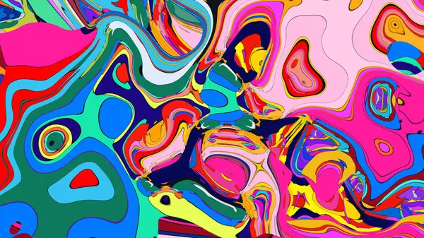 Yaratıcı baskı materyalleri ve broşürler için sıvı boya etkisi arka planı.