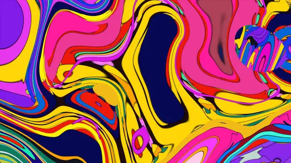 Canlı, akışkan soyut bir arkaplan, sosyal medya grafikleri için harika..