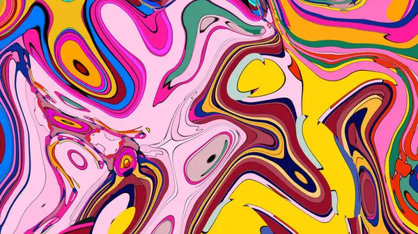 Canlı, akışkan soyut bir arkaplan, sosyal medya grafikleri için harika..