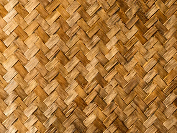 Duvar Bambu Desenli Arka Plan Tayland Usulü Bambu Duvar Arkaplanı — Stok fotoğraf