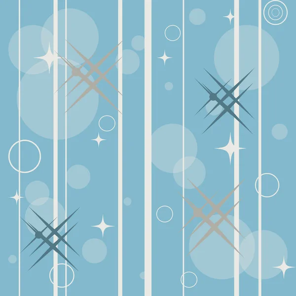 Seamless Christmas Background Illustration Blue Grey Stars White Vertical Lines — Stock Photo, Image