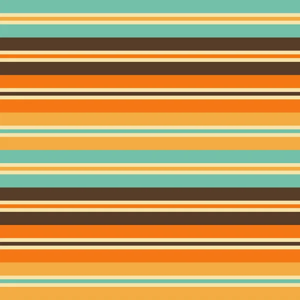 Jednoduchý Retro Design Hnědou Oranžovou Žlutou Tyrkysovou Pastelově Žlutou Horizontální — Stock fotografie