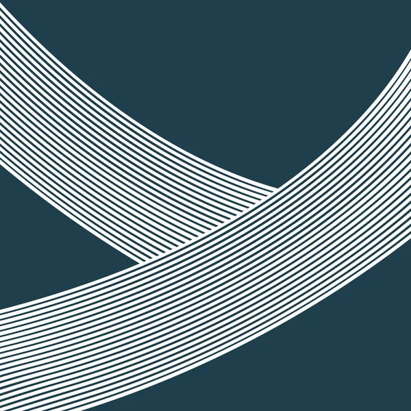 Проста Абстрактна Дизайнерська Ілюстрація Білими Паралельними Лініями Темно Синьому Фоні — стокове фото
