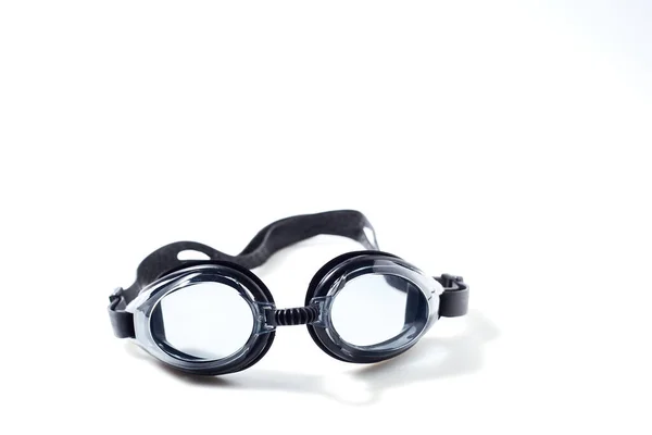 Plavecké Brýle Izolované Bílém Pozadí — Stock fotografie