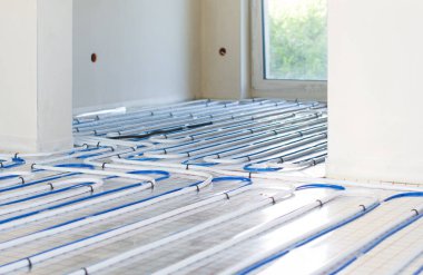 Isıtma yarattığı bir altında İnşaat Sanayi