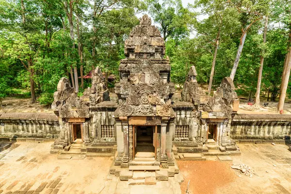 Misterioso Templo Keo Increíble Angkor Siem Reap Camboya Angkor Una Fotos de stock libres de derechos