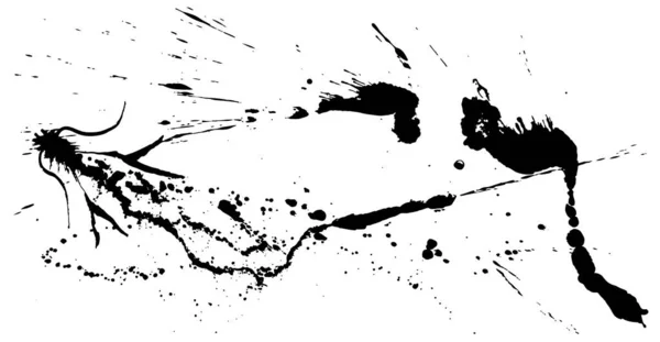 Дракон Ілюстрація Мазків Пензлем Чорнильне Мистецтво Ліцензійні Стокові Ілюстрації