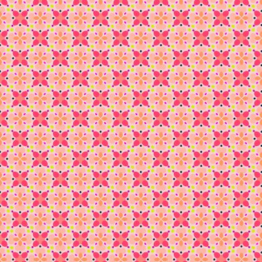 Dijital bilgisayar grafikleri kusursuz desen. Kumaş, duvar kağıdı, arkaplan için doku tasarımı.