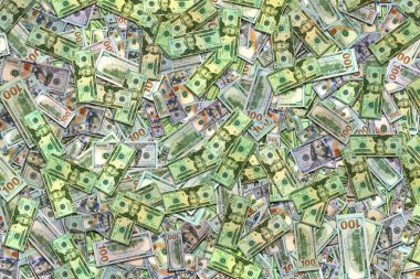 Dolar banknotu arkaplan resmi, finansal iş tasarımında kullanım konsepti.