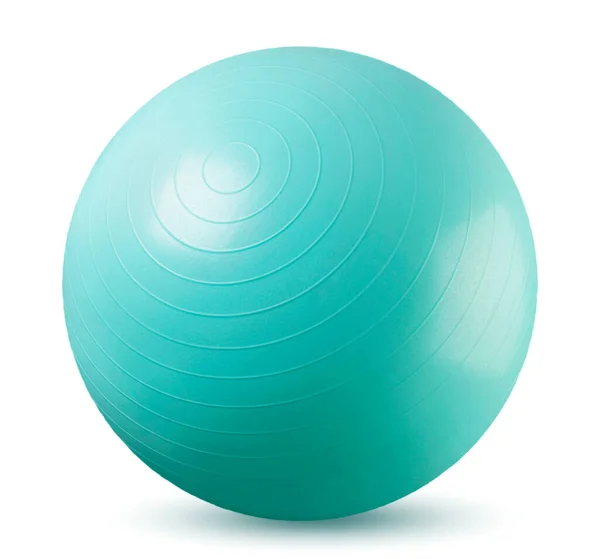 stock image Fitness ball close-up on a white background. Isolated