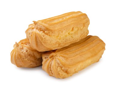 Beyaz arka planda yakın plan eklem yığını. İzole edilmiş