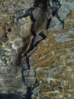 Metin için alanı olan dalgalarla soyut arkaplan