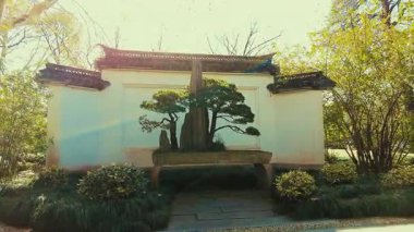 Hangzhou, Çin 'deki geleneksel Çin tarihi binaları