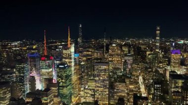 ABD 'nin en ünlü şehri olarak New York şehir binaları