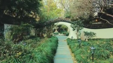 Hangzhou, Çin 'deki geleneksel Çin tarihi binaları