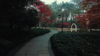 Hangzhou, Çin 'deki geleneksel Çin tarihi binaları