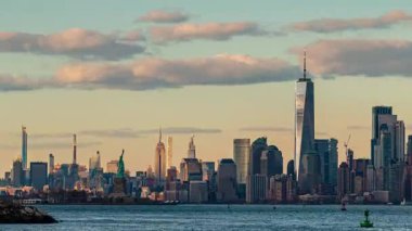 New York City şehir merkezi ufuk çizgisi zaman aşımı