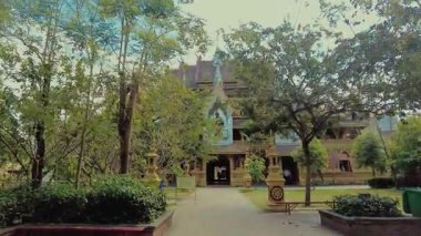 Jinghong bölgesinde Xishuangbanna Manting Parkı, Çin 'in güneybatısında Yunnan.