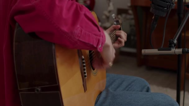Gitarlı Birine Yakın Dur — Stok video