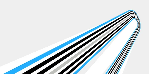 Векторні Лінії Русі Абстрактний Фон Перспектива Креативний Оптичний Дизайн Смугами — стоковий вектор
