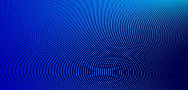 Linear Abstract Background Vector Design Lines Perspective Curve Wave Lines — Stockvektor